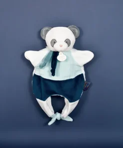 Doudou et Compagnie Doudou Panda marionnette - Petit sac - Amusette 3 EN 1