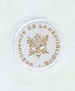 Doudou et Compagnie Doudou plat fabriqué en France - L'Ours Élysée - 22 cm