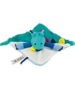 Doudou et Compagnie Doudou plat Crocodile vert Tropi'Cool - 21 cm