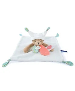 Doudou et Compagnie Doudou plat Ours 3 histoires - Blanc