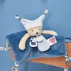 Doudou et Compagnie Doudou plat Ours 3 histoires - Bleu