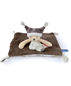 Doudou et Compagnie Doudou plat Ours 3 histoires - Marron