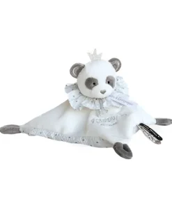 Doudou et Compagnie Doudou plat Panda gris - Attrape-rêves - 20 cm