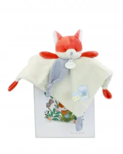 Doudou et Compagnie DOUDOU plat Renard Romarin - 27 cm
