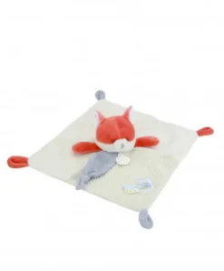 Doudou et Compagnie DOUDOU plat Renard Romarin - 27 cm