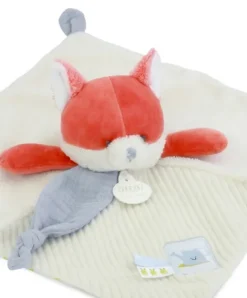 Doudou et Compagnie DOUDOU plat Renard Romarin - 27 cm