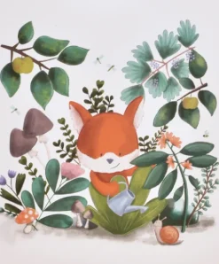 Doudou et Compagnie DOUDOU plat Renard Romarin - 27 cm