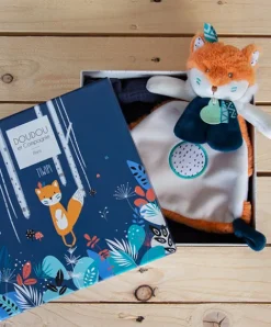 Doudou et Compagnie Doudou plat Renard Tiwipi - 23 cm