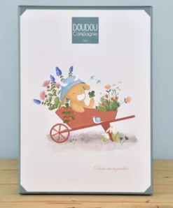 Doudou et Compagnie Doudou vache - Doudou plat Aneth - 27 cm