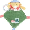 Doudou et Compagnie Doudou vache avec hochet billes - Aneth -21 cm