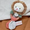 Doudou et Compagnie Hochet bébé lion - 15 cm