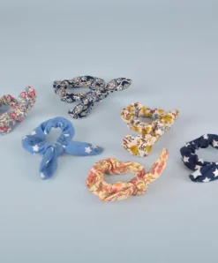 Doudou et Compagnie Lapin blanc avec chouchou -12 cm - Modèle aléatoire