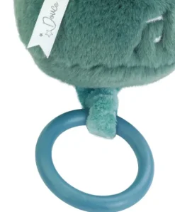 Doudou et Compagnie Lapin DOUDOU® - boite à musique lapin - 20 cm - Vert