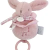 Doudou et Compagnie Lapin DOUDOU® - boite à musique lapin - 20 cm - Rose