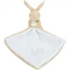 Doudou et Compagnie Lapin DOUDOU® - Doudou Lapin mouchoir- 10 cm - Beige