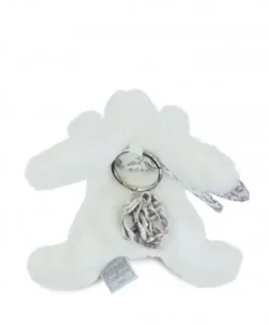 Doudou et Compagnie Lapin DOUDOU® - Porte-clés - Blanc