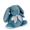 Doudou et Compagnie Lapin géant - LAPIN DOUDOU 42 cm - Bleu