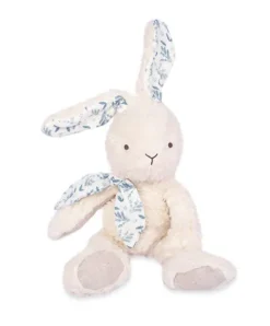 Doudou et Compagnie Lapin peluche beige en coton Bio 25 cm