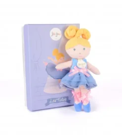 Doudou et Compagnie Ma poupée ballerine - Bleu - 25 cm