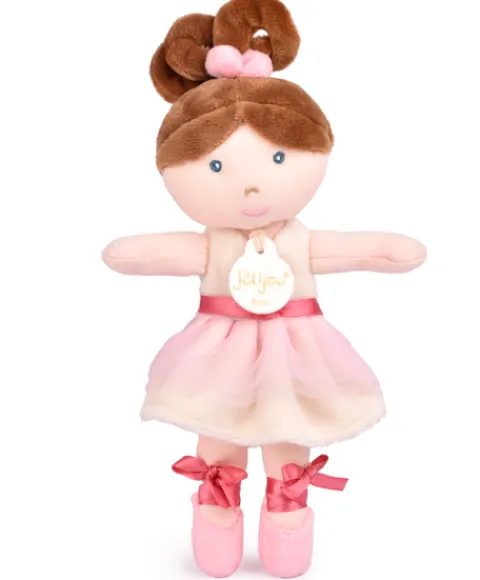 Doudou et Compagnie Ma poupée ballerine - Blanche - 25 cm