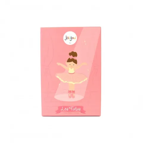 Doudou et Compagnie Ma poupée ballerine - Blanche - 25 cm