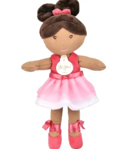 Doudou et Compagnie Ma poupée ballerine - Rose- 25 cm