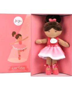 Doudou et Compagnie Ma poupée ballerine - Rose- 25 cm