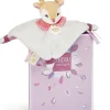 Doudou et Compagnie Mini doudou renne beige - 20 cm