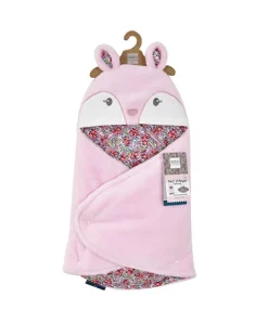 Doudou et Compagnie Nid d'ange bébé rose petit faon - BOH'AIME