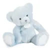 Doudou et Compagnie Ours en peluche bleu glacé - Collection - 37 cm