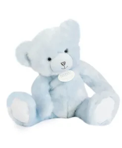 Doudou et Compagnie Ours en peluche bleu glacé - Collection - 37 cm