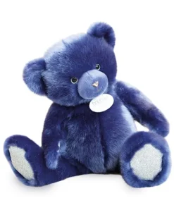 Doudou et Compagnie Ours en peluche bleu nuit - Collection - 37 cm