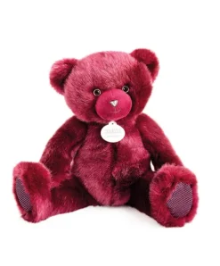 Doudou et Compagnie Ours en peluche bois de rose - Collection - 37 cm