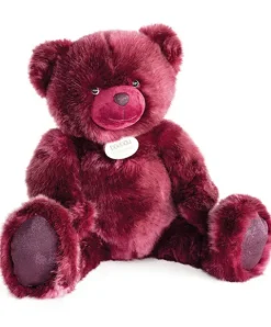 Doudou et Compagnie Ours en peluche bois de rose - Collection - 80 cm