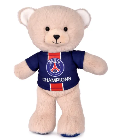 Doudou et Compagnie Ours en peluche PSG Champion - Edition limitée - 23 cm