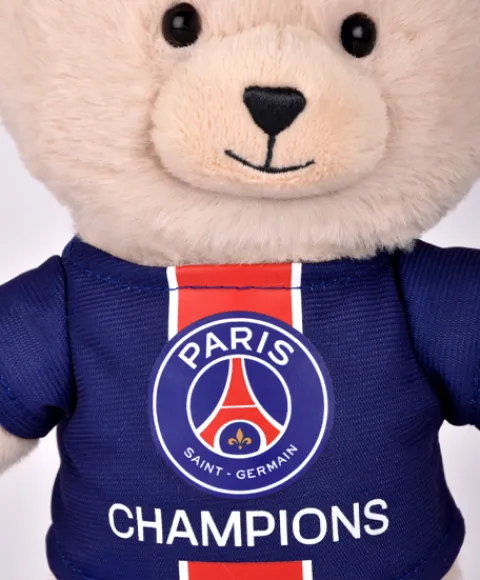 Doudou et Compagnie Ours en peluche PSG Champion - Edition limitée - 23 cm