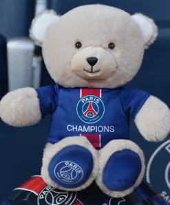 Doudou et Compagnie Ours en peluche PSG Champion - Edition limitée - 23 cm