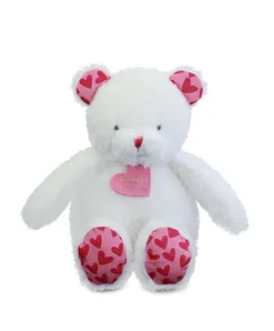 Doudou et Compagnie OURS JE T'AIME en sac cadeau - 25 cm