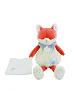 Doudou et Compagnie Pantin doudou® Renard - Romarin - 28 cm