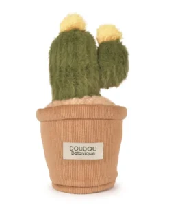 Doudou et Compagnie Peluche fleur - 9 cm - Botanique - Cactus Vert