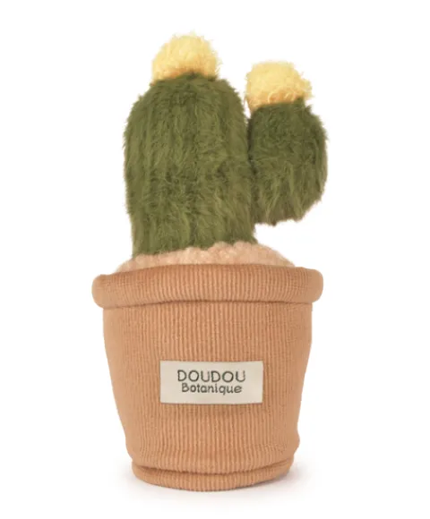 Doudou et Compagnie Peluche fleur - 9 cm - Botanique - Cactus Vert