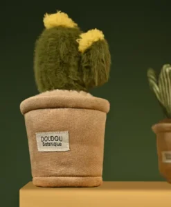 Doudou et Compagnie Peluche fleur - 9 cm - Botanique - Cactus Vert
