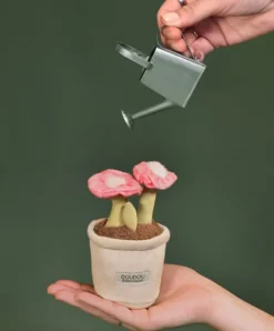 Doudou et Compagnie Peluche fleur - 9 cm - Botanique - Rose