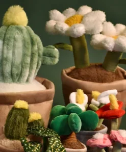 Doudou et Compagnie Peluche fleur - Marguerite - 25 cm