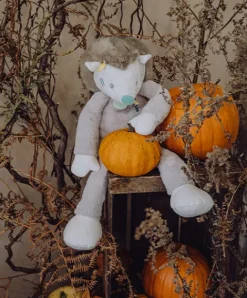 Doudou et Compagnie Peluche géante Hérisson gris Tiwipi - 60 cm