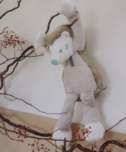 Doudou et Compagnie Peluche géante Hérisson gris Tiwipi - 60 cm