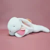 Doudou et Compagnie Peluche géante XXL Lapin beige - Happy Boho - 80 cm