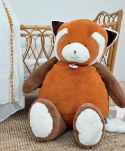 Doudou et Compagnie Peluche geante panda roux - 100 cm