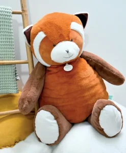 Doudou et Compagnie Peluche geante panda roux - 100 cm