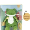 Doudou et Compagnie Peluche grenouille - 17 cm - DOUDOU de la ferme avec boite sonore